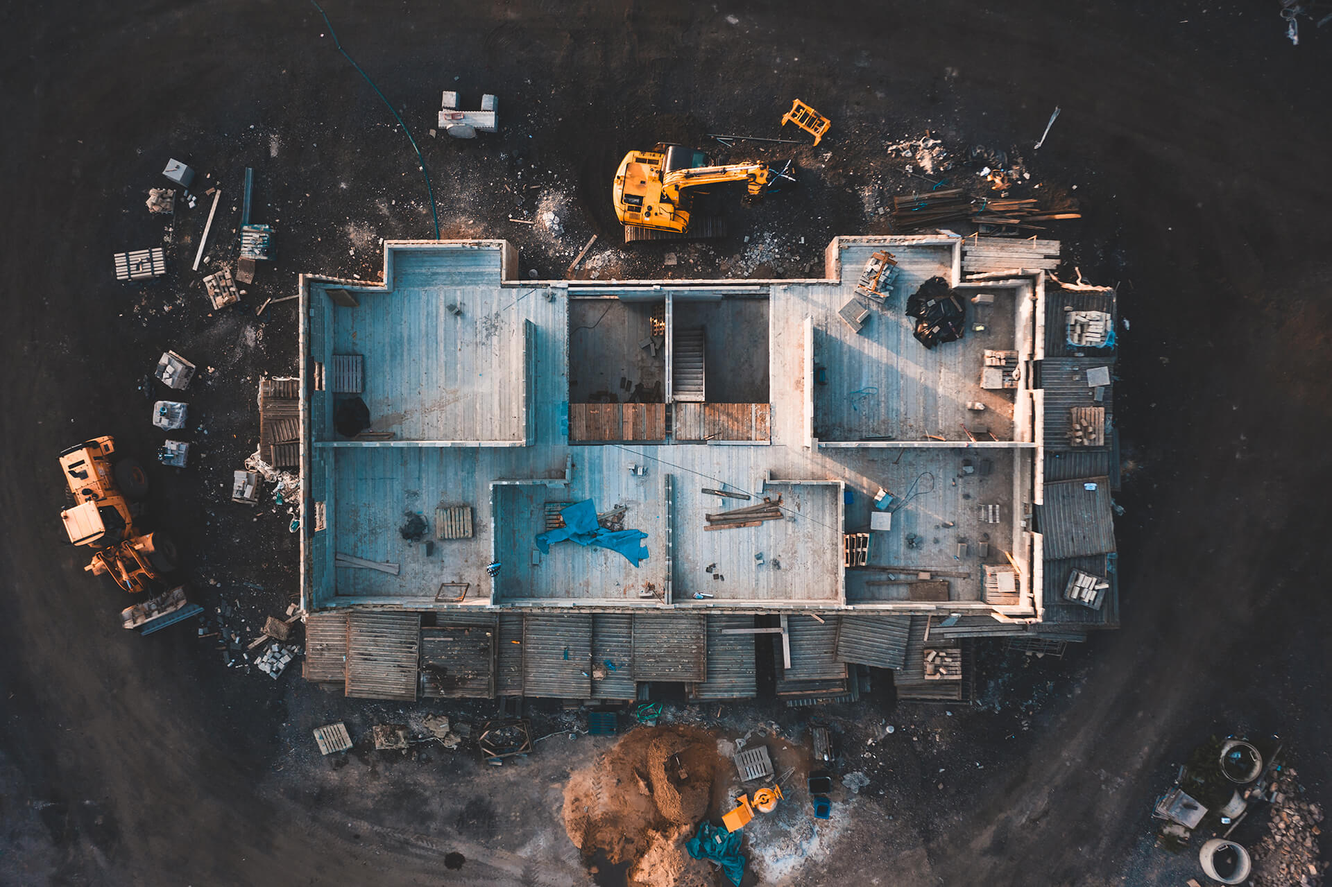 Drone photography for commercial and construction industry